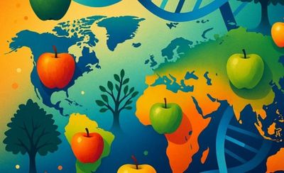 Nova anlise genmica revela a histria evolutiva da ma: mais hbrida e complexa do que pensvamos