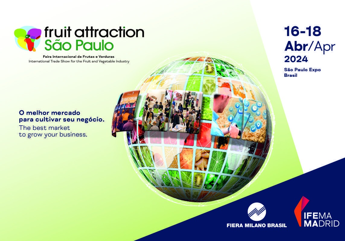 Fruit Attraction chega ao Brasil mirando mercado  de 1,2 bilhão de dólares