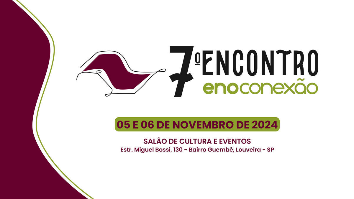 Veja programao do 7 Encontro EnoConexo, dias 05 e 06 de novembro em Louveira/SP