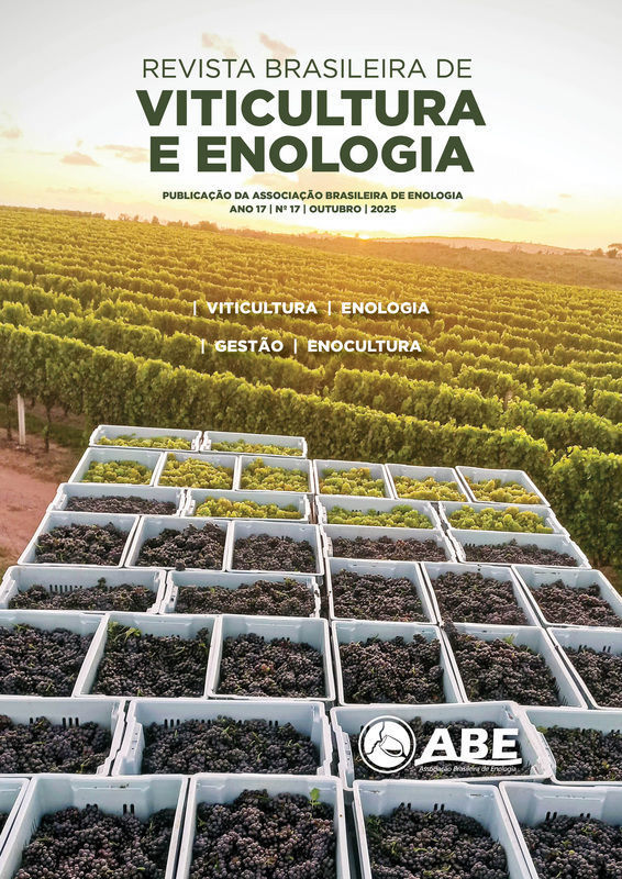 Revista Brasileira de Viticultura e Enologia 17 edio rene 14 trabalhos cientficos