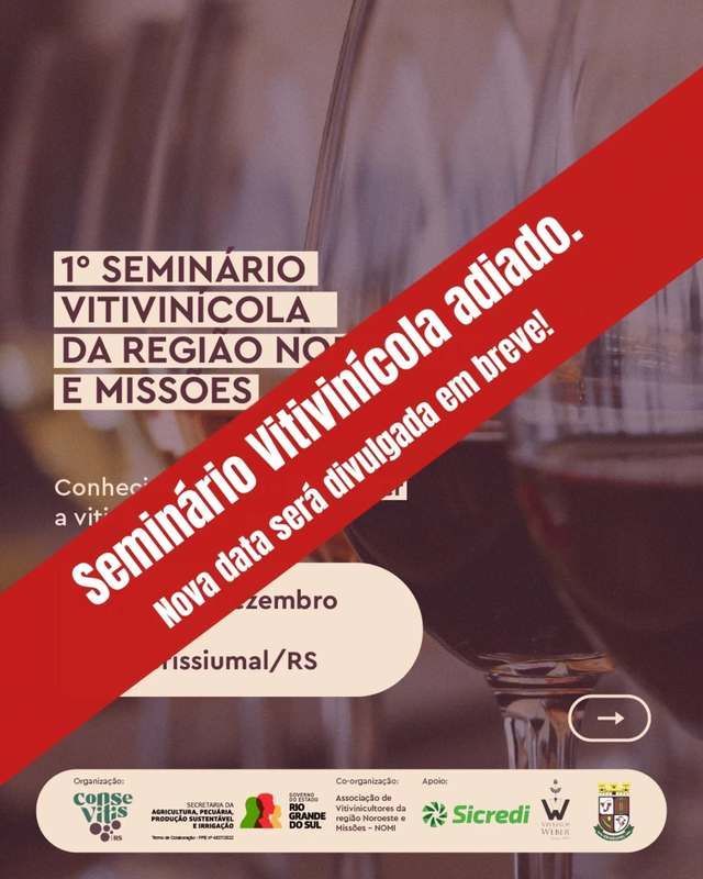 1 Seminrio Vitivincola da Regio Noroeste e Misses do RS 
