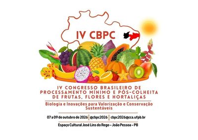 IV Congresso Brasileiro de Processamento M�nimo e P�s-Colheita (IV CBPC)